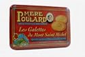 Mere Poulard Galettes du Mont Saint Michel Pure butter cookies in metal tin or boxed, Tin Single