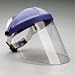 Aearo Company : Increase safety in the work place. This high-temperature resistant faceshield provides protection against dangerous splash and spray. Faceshield is capable of resisting most chemicals, helping you stay safe while working. Style: Standard; Material(s): Plastic; Compliance, Standards: ANSI Z87.1; Adjusting Method: Ratchet. :
