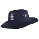ECB Official 2008/10 adidas England Cricket Sun Hat - Dark Navy - S