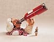 Chef Wine Bottle Holder with Bottle Topper