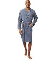 Pure Cotton Lightweight Striped Dressing Gown