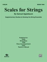Scales for Strings, Book II Book Violin
