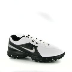 Nike Dura Sport Golf Shoe Whi/Blk Sad 10 UK