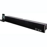 iLive 2.1 Channel Speaker Bar with Dock for iPhone and iPod (Black)
