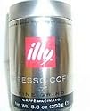 illy Espresso gemahlen, normale Röstung, Dose mit silber / roter Banderole, 250 g