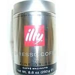 illy Medium Roast Fine Grind Ground Coffee for Espresso 8.8-oz.