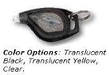 Princeton Tec Pulsar II Green LED Keylight (Clear)