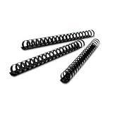 GBC CombBind Binding Spines, 2-Inch Spine Diameter, Black, 425 Sheet Capacity, 50 Spines (4200022)