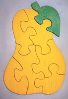 219hrsFttyL Wooden Educational Jig Saw Puzzle   Pear