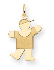 Genuine IceCarats Designer Jewelry Gift 14K Kid Charm