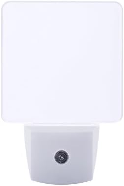 LUCKLED 2 Pack Auto ON/OFF Plug-In LED Night Light with Dusk to Dawn Sensor, Great for Bedroom, Hallway, Stairways, Kitchen (Cool White)