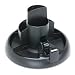 Rubbermaid 25021 Rotary desk supplies organizer without supplies, 10 dia. x 13-3/8h, black