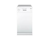 Beko DE2542FW 45cm slimline dishwasher, 5 programmes, 4 wash temperatures, white