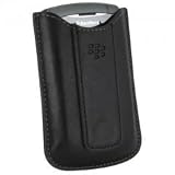Blackberry 8300/8310/8320 Curve OEM Original Vinyl Pocket in Pitch Black (HDW-14090-001)