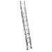 Tools & Hardware : Werner D1532-2 32-Foot 300-Pound Duty Rating Aluminum Flat D-Rung Extension Ladder