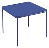 Child Blue Table with Removable Legs for Storage
