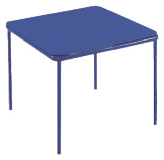 Child Blue Table with Removable Legs for Storage