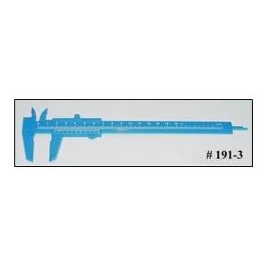 VERNIER CALIPER, PLASTIC, 150 mm x 0 05 mm by 