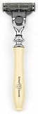 Edwin Jagger Chatsworth Ivory Color Mach3 Razor [Health and Beauty]