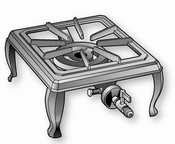 Economy Cast Iron Single Burner
