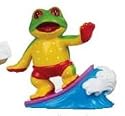 Webkinz Surfing Tree Frog Figure