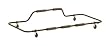 Bestop 42804-01 HOSS Black Hardtop Cart