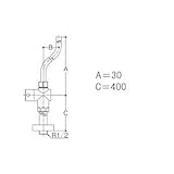 TOTO ストレート形止水栓13(共)(JIS) TLC4B10