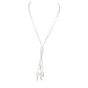 schmuck-art Kette Perlenattraktion white 19498