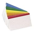 Oxford : Color Coded Bar Ruled Index Cards, 3 x 5, Assorted Colors, 100 per Pack -:- Sold as 2 Packs of - 100 - / - Total of 200 Each