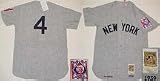 1939 Lou Gehrig New York Yankees Road Throwback Jersey From Mitchell and Ness, With #4 On The Jersey