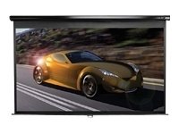 Elite Screens Manual Pull Down Projection Screen - 72" x 96" - Matte White - 120" Diagonal