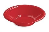 Apple Red 12 oz. Plastic Bowls 20 pc