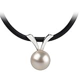 Brooke White 7-8mm AA Freshwater Sterling Silver Pearl Pendant