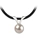 Brooke White 7-8mm AA Freshwater Sterling Silver Pearl Pendant