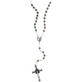 Sterling Silver Aventurine Rosary