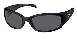 Costa Del Mar Hammerhead 580 Glass Lens sunglasses Shiny Black with Gray lenses