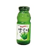 ロッテ　ネピュア　アロエジュース　180ｍｌ（ビン）