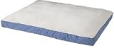 Woolrich Dog Gone Smart&trade; Rectangle Canvas/Sherpa Dog Bed 36x48, BLUE