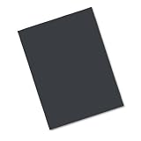 Riverside Paper Groundwood Construction Paper, 18in. x 24in., Black