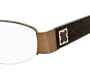 LIZ CLAIBORNE EYEGLASSES LZ 339 08FH SHINY BROWN