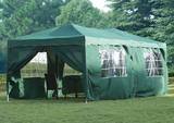 100% WATERPROOF POP UP GAZEBO 6m x 3m GREEN
