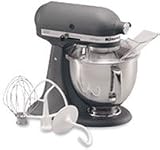 KitchenAid KSM150PSGR Artisan Series 5-Quart Mixer, Imperial Gray