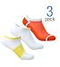 Calvin Klein Women Bamboo Birdseye Mesh Sock - 3 Pack acg774