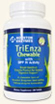 TriEnza Broad Spectrum Enzymes 180 Chewables By Houston Enzymes
