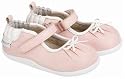 Robeez Tredz Petite Bow MJ - Pastel Pink Lightweight Flex Sole Outdoor Shoes ( US size: 4 / 9-12 months / EU Size 19/ UK/AUS 3.5) * 09 Newest Collection -- NEW IMPROVED FIT!! *