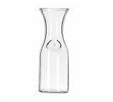 Wine Decanter, 1/2 liter, glass, (Top diameter 3'', bottom diameter 3.125'')