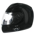 VCAN Integrated Bluetooth Motorcycle Helmet BLINC 136 Black
