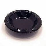 4.5 Round Black Aristocrat Ashtray (06-0699)
