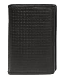 Bodenschatz Geld B�rse Perorated, Leder, schwarz