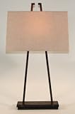 IMAGE OF Bronzed Metal Contemporary Minimalist Table Lamp